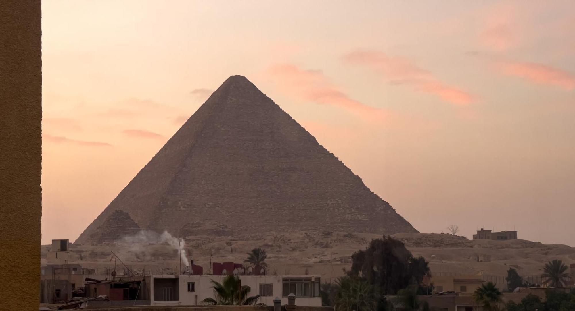 Pyramids Gate Hotel Kafret el-Gabal Eksteriør billede