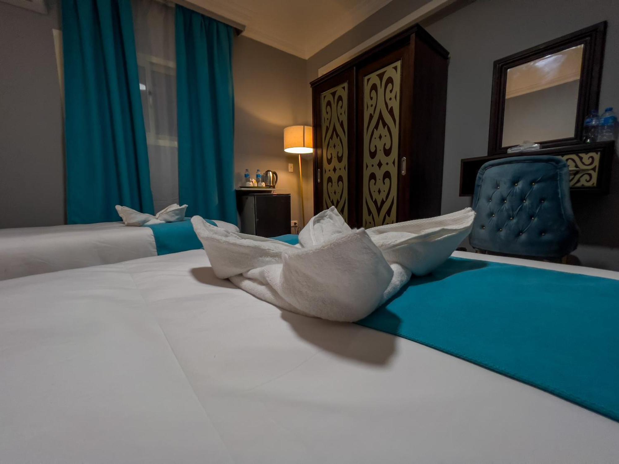 Pyramids Gate Hotel Kafret el-Gabal Eksteriør billede