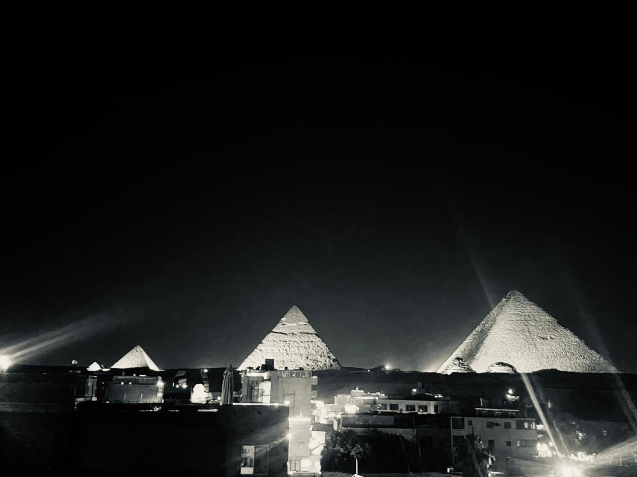 Pyramids Gate Hotel Kafret el-Gabal Eksteriør billede