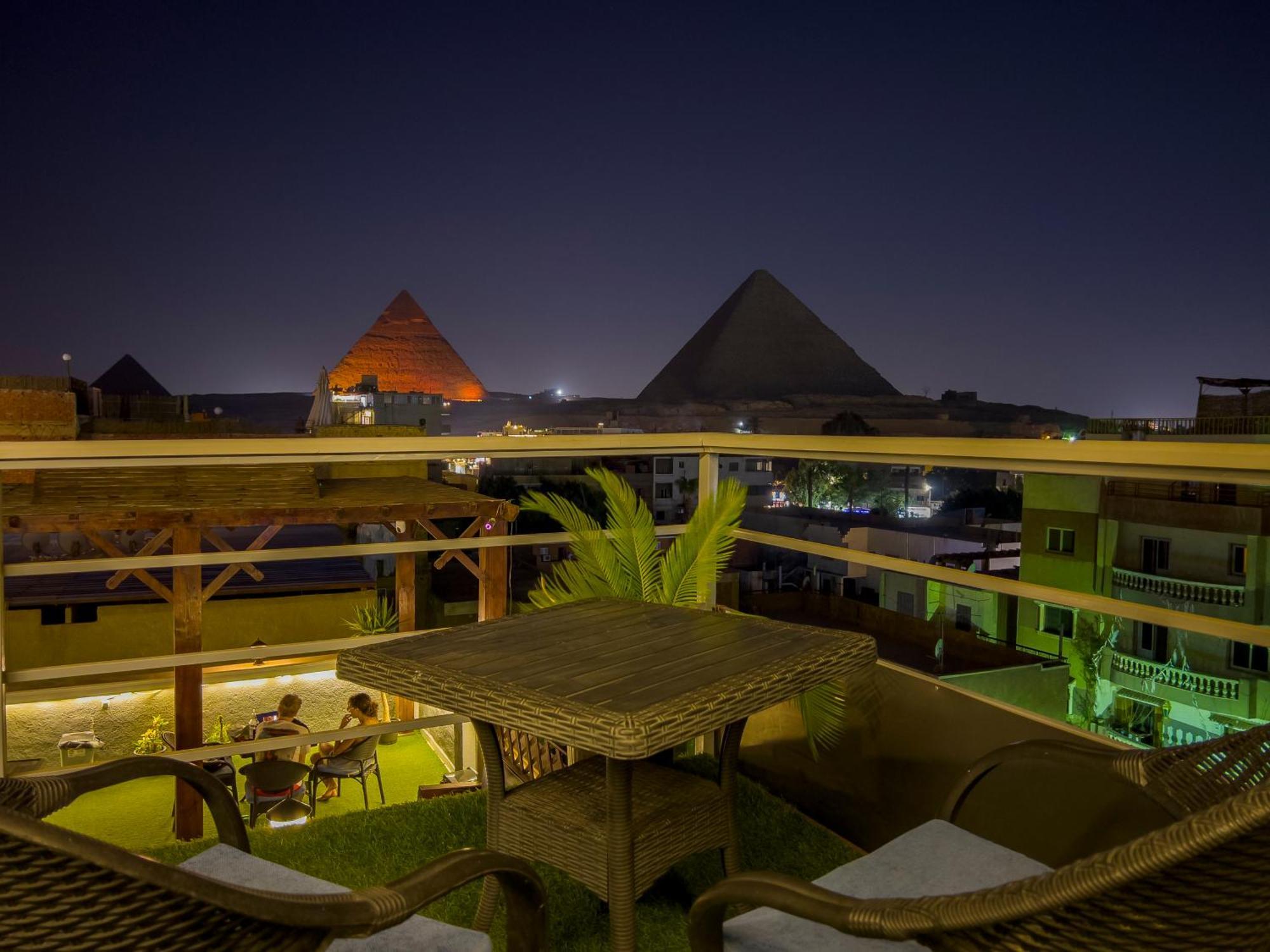 Pyramids Gate Hotel Kafret el-Gabal Eksteriør billede